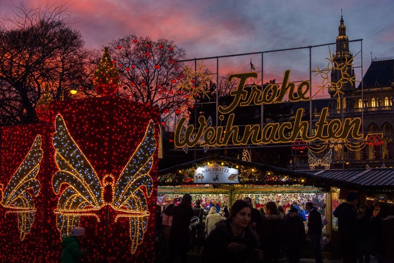 Viyanada Gezilecek Yerler: Noel Pazarları